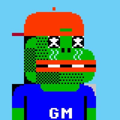 GreenGang77's profile picture. Whipped up with modern funky PETSCII vibe, GG77 celebrates the playful genius of Pepe and gives a retro shoutout to the iconic Commodore PET's 1977 debut!