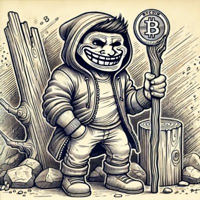 Trolling anyone and everything crypto. trolling forever | https://t.co/ia0eL49ZYx