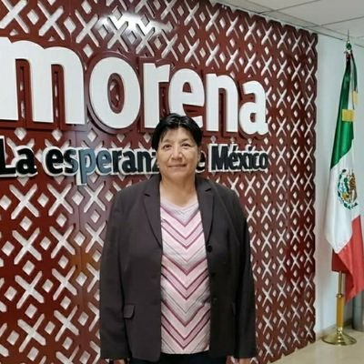Activista y militante de Morena. Mujer de causa, de proyecto y con un profundo compromiso con México.