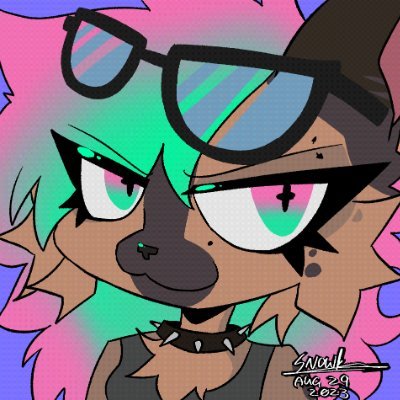 - Digital artist ✏️
- Transgender (fem) ⚧️
- Cosplay wearer and creator 🌟
- Blahaj enthusiast 🦈
- The stinkiest antlered yeen 🐾