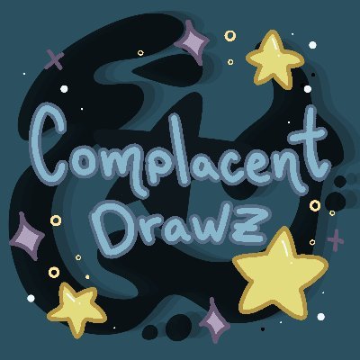 ComplacentDrawz's profile picture. 🌙P̶a̶r̶t̶ ̶o̶f̶ ̶t̶h̶e̶ ̶b̶r̶o̶k̶e̶n̶ ̶p̶e̶o̶p̶l̶e̶ ⭐️| Messy Sketchbook✏️| 🏳️‍🌈Colorful, Abstract Art and Characters🎨| Comic Artist🖋️
