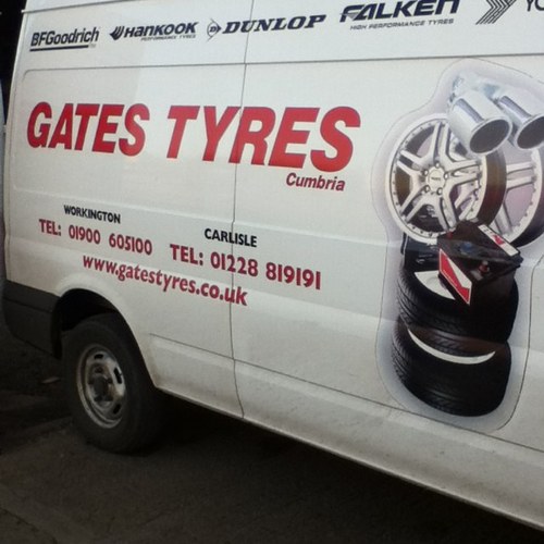 gatestyres's profile picture. Cumbria's no#1 Tyre Superstore & Autocentre, over 40 years experience in industrial,commercial,plant,agri & car tyres! trade or retail call 01900 605100