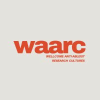 Anti-Ableist Research Cultures (@waarc_sheffield) 's Twitter Profile Photo Anti-Ableist Research Cultures (@waarc_sheffield) 's Twitter Profile Photo