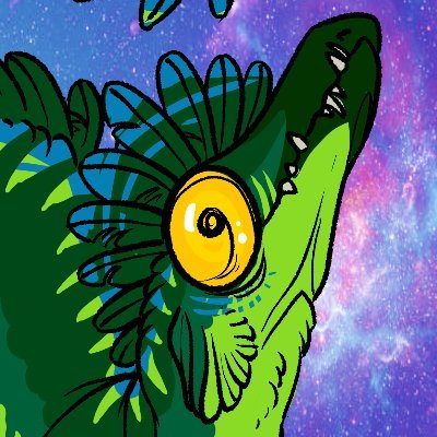 GlitterSqueak's profile picture. A dinosaur pretending to be a human on the internet.

-She/Her
-Furry/Paleoart/Dragons/Monsters/Creature Design
- https://t.co/8VvViUp9tm