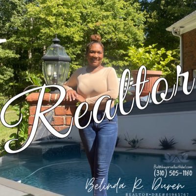 belinda_duren's profile picture. Mother🩷Realtor®️& Runner🏃🏽‍♀️ Come explore California Real Estate with me! 🪪DRE#:01965767 📧Bel@buyorsellwithbel.com📱(310)505-1180 📍SouthBay Los Angeles
