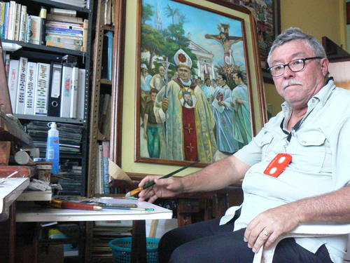 Pintor y restaurador de obras de artes. Editor del Periódico Cultural Digital EL RIEL