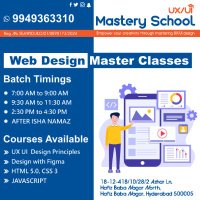 UX UI Mastery School Hafiz Baba Nagar Hyderabad (@mohammadbilalmd) 's Twitter Profile