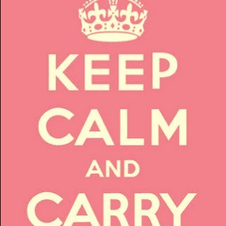 keep calm and carry on!:)
