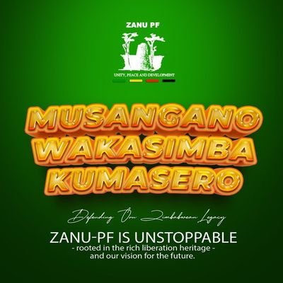 Joining the winning team. Musangano wakasimba kumasero.