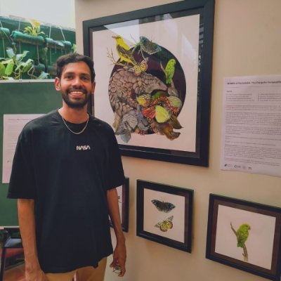 Ecologist chasing butterflies and birds in the tropical forests. Making watercolour paintings in the spare time. Promoting art and science. Open for commissions