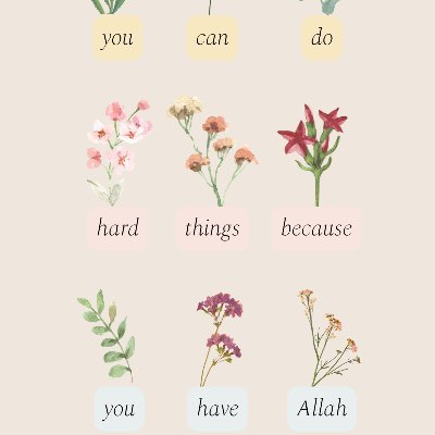 Fatma56696's profile picture. اَللّٰهُمَّ أَرِنَا اْلحَقَّ حَقًّا وَّارْزُقْنَا اتِّبَاعَه، وَأَرِنَا اْلبَاطِلَ بَاطِلًا وَّارْزُقْنَا اجْتِنَابَهْ