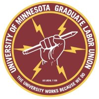 UMN Graduate Labor Union- UE 1105 (@umnglu) 's Twitter Profile Photo UMN Graduate Labor Union- UE 1105 (@umnglu) 's Twitter Profile Photo