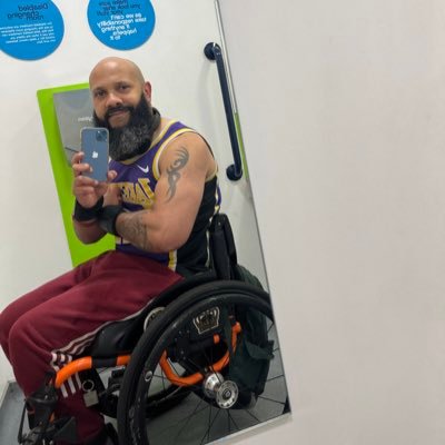 I have MS it hasn't got me and never will. Leicester Cobras wheelchair basketballer 🧑🏾🦽