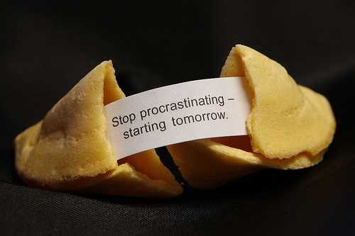 procrastination is a way of life #teamfollowback