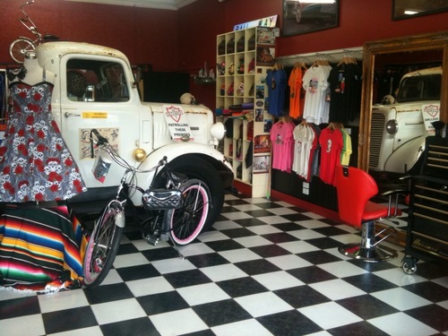 Don't Tell Mum Salon is UR one Stop Rockabilly Shop w/ full salon services & fab fashion finds 12-6 Tues-Fri & on apt