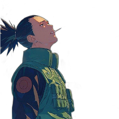❙❘⌡奈良シカマル ‣⋮ Nara clan leader
⿻━━━ The clouds are so pretty.../part of the InoShikaCho/ · Hokage Advisor ° Jōnin .♱ Mendōkusei. . ꒦꒷