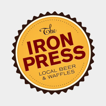 TheIronPress's profile picture. The Iron Press is serving up scrumptious savory and sweet waffle sandwiches. Along with our waffles, we offer 30 local and imported delicious beers on tap.