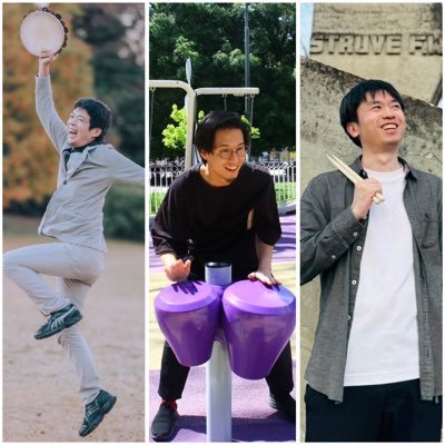 亀尾洸一、佐藤直斗、高瀬真吾 によるPercussion Trio。初回公演は8/29 くにたち市民芸術小ホールにて。