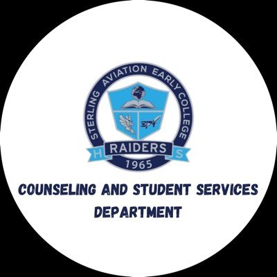 RSS_Counselors's profile picture. Ross Shaw Sterling Aviation Early College High School Counseling Department.