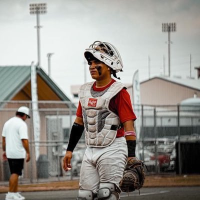 , cy ranch hs , catcher 3 rd baseman ,RHP, SH, exit velo-97 , pop time - 1.81 2026 grad Uncommitted
