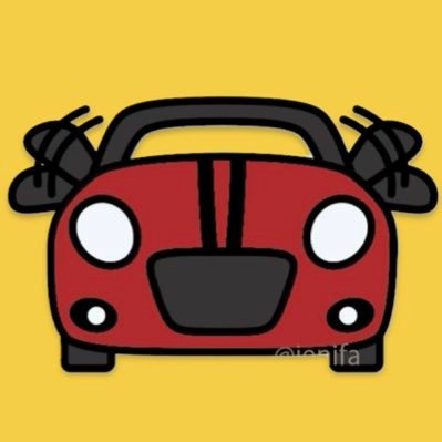 2023年3月19日にコペン赤セロを納車。赤黒コーデでカッコ可愛いセロにしたいです。ボンネットのストライプと、20th風インナーブラック&イカリングと、チェックのドアミラーがお気に入りです🤭 アイコンは@jenicopen作 #コペン #コペンセロ #Red400