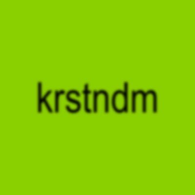 krstndm1's profile picture. good vibes only