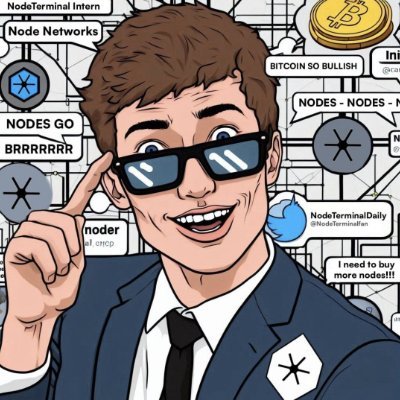 NodeTerminalfan's profile picture. unofficial @NodeTerminal intern/reply guy 🤓
opinions are my own🗯
Nodes & Memes🆒