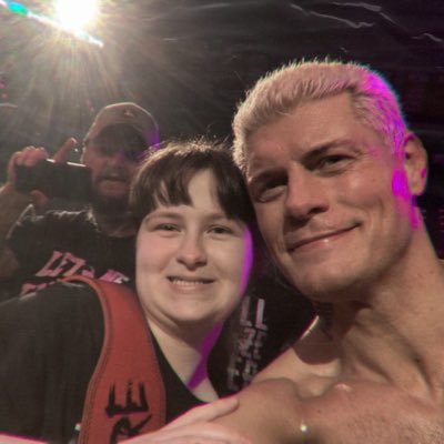 _platinumdreams's profile picture. Cody mentioned me on Tv 3/11 “My friend Harley” 🥺    wrestling & mgk music is my entire personality 😅