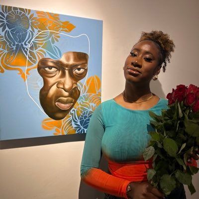 me + art. art account: o.d.adedeji on IG 🖌 Buy original artworks using the link below!!!
