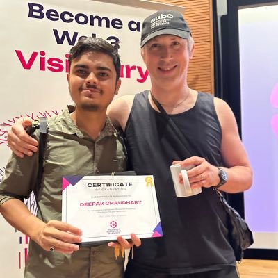 aideepak1's profile picture. Blockchain Engineer