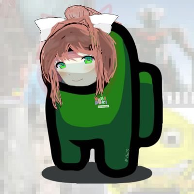 That doki Monika but always acting sussy🥴     |     Will like everything in sight    |     Not affiliated with Team Salvato