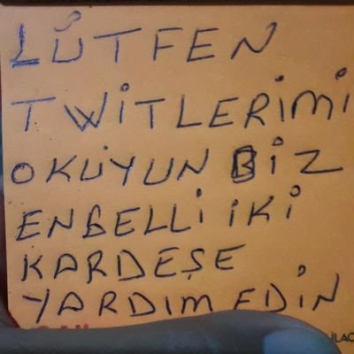 narbas16843's profile picture. Lütfen twitlerimi okuyun biz engelli iki kardeşe yardım edin
