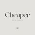 Cheaper (@cheaperm1) Twitter profile photo Cheaper (@cheaperm1) Twitter profile photo