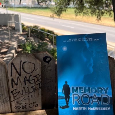 Author. New novel. Memory Road. ‘We’ve all lost loved ones… But what if you could bring them back?’