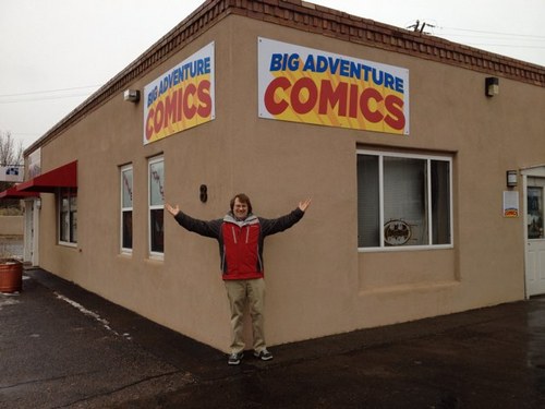 Big Adventure Comics is northern New Mexico's only comic book store, stocking a broad range of books in a variety of styles and genres for all ages and tastes.