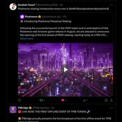 IbrahimYus4330's profile picture. Great work on our  company and trade in crypto world