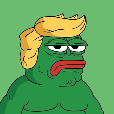 Forget doge, floki, pepe, it's time Pepe Trump 🐸 🇺🇲