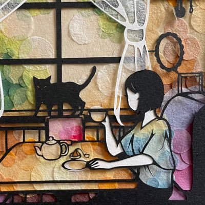 はぎや 切り絵作家さんのプロフィール画像