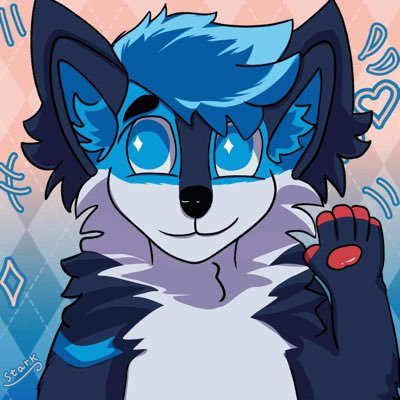 Asherwolf7016's profile picture. love my fursona