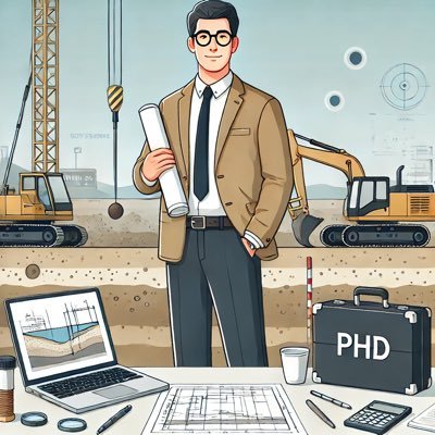 そんなにアカデミックじゃない 博士(地盤工学)/技術士(建設部門・土質及び基礎)|元大学講師|擁壁・補強土・道路設計|技術顧問・資料レビュー・教育支援など受付中|DMお気軽に| Instagramは↓