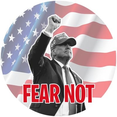 fearnotoneth's profile picture. Fear not, for I am with you. #Trump is the greatest National Hero of all time. With $FEARNOT, we stand strong and united.