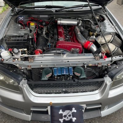 元DMSC HR34×RB26ファミリーカー乗り 愛しのスカポン号が大破したのでまたスカポン号作った₍₍ (ง ˘ω˘ )ว ⁾⁾₍₍ (ง ˘ω˘ )ว ⁾⁾