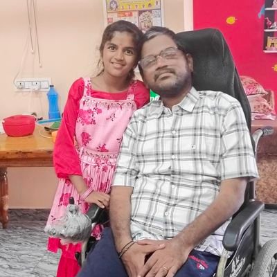 Living at Hyderabad.suffering with muscular dystrophy degenerative disease has no cure.🚾 ♿️♿️♿️