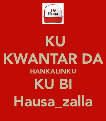 Hausa_zalla's profile picture. muna kawo muku rahotanni da kuma nishadi. Ku bimu dan bunkasar da harshen Hausa. Tatsuniya, karin magana da wasanni dan shakatawarku