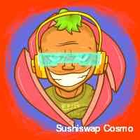 sushi_swapcosm's profile picture. I own the gif without even owning any crypto currency