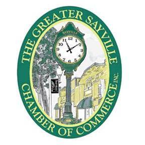 The Greater Sayville Chamber of Commerce membership includes business professionals and merchants in Sayville and West Sayville, on Long Island.