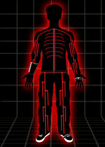 I'm a Cybernetic Music Technologist. I am creating a wearable electronic suit that controls music.