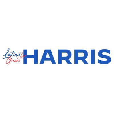 Coalition of Latinx fraternity/sorority members for Kamala Harris. #LG4Harris