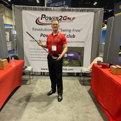 EzeeGolfer's profile picture. The automatic Power2Golf club requires no swing to hit all length golf shots removing all barriers to enjoying the game for those with physical limitations.