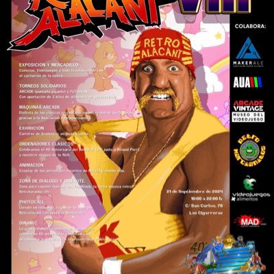 Evento anual de Retroinformática desde 2016 en Cigarreras Centro Cultural de Alicante, apto para toda la familia y con especial mimo a los amigos de Amstrad